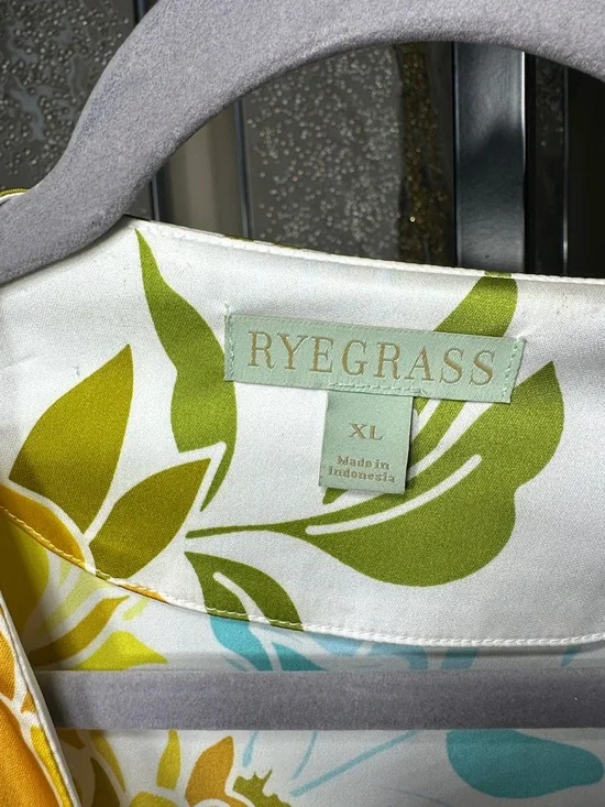 Long Sleeve Floral Wrap Maxi Dress in Yellow - Picture 2 of 4